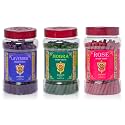 Diviniti Lavender, Mogra, Rose Dhoop Sticks| Dhoop Sticks with Natural Ingredients &amp; Fragrance| Soothing &amp; Long-Lasting Aroma for Daily Puja, Prayer, Meditation, Yoga, Relaxation (Combo of 3)