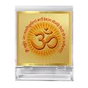 DIVINITI 24K Gold Plated Religious Car Dashboard Frame | Premium God Idol Frame for Car, Home Mandir &amp; Office Table | Spiritual Gift, Decorative Showpiece