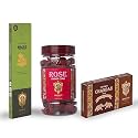 Diviniti Premium Mogra Incense Sticks, Rose Dhoop Cone, Premium Chandan Dhoop| Incense Sticks &amp; Dhoop with Natural Fragrance| Long-Lasting Aroma for Daily Puja, Prayer, Meditation, Yoga (Combo of 3)