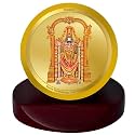 DIVINITI 24K Gold Plated Religious Car Dashboard Frame | Premium God Idol Frame for Car, Home Mandir & Office Table | Spiritual Gift, Decorative Showpiece