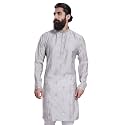 DIVISIVE Men39s Embroidered Cotton Silk Blend Only