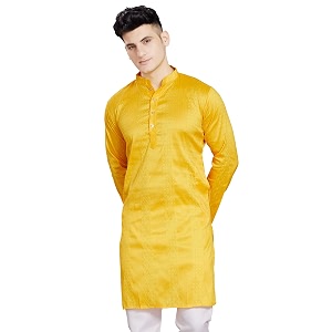 DIVISIVE Mens Jequard Embroidered Art Silk Slim