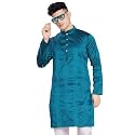 DIVISIVE Men39s Jequard Embroidered Art Silk Slim