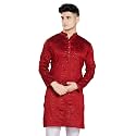 DIVISIVE Men39s Jequard Embroidered Art Silk Slim
