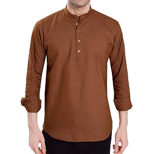 DIVISIVE Mens Slim Fit Full Sleeves Cotton