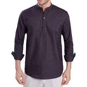 DIVISIVE Mens Slim Fit Full Sleeves Cotton