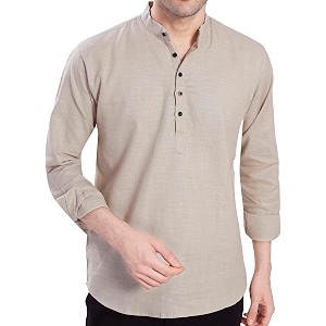 DIVISIVE Mens Slim Fit Full Sleeves Cotton