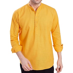DIVISIVE Mens Slim Fit Full Sleeves Cotton