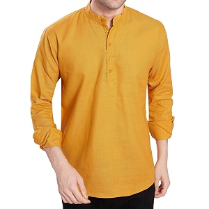 DIVISIVE Mens Slim Fit Full Sleeves Cotton