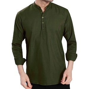 DIVISIVE Mens Slim Fit Full Sleeves Cotton