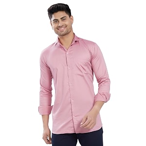DIVISIVE Mens Solid Slim Fit Shirt