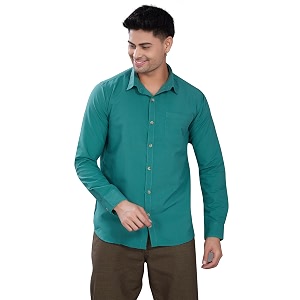 DIVISIVE Mens Solid Slim Fit Shirt