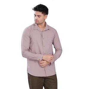 DIVISIVE Mens Solid Slim Fit Shirt