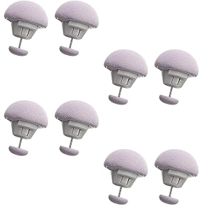 DIVOX Duvet Clips Mushroom Cover Pins Cotton