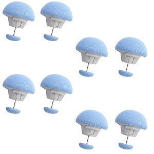DIVOX Duvet Clips Mushroom Cover Pins Cotton