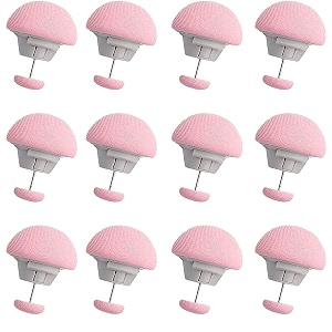 DIVOX Duvet Clips Mushroom Cover Pins Cotton