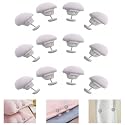 DIVOX Duvet Clips Mushroom Cover Pins Cotton