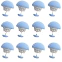 DIVOX Duvet Clips Mushroom Cover Pins Cotton