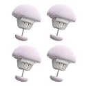 DIVOX Duvet Clips Mushroom Cover Pins Cotton