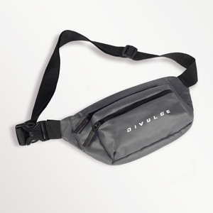 divulge contender running belt waist pouch bag waist pouch bag to carry mobile phone waist bag grey