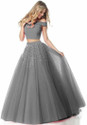 DIVYAM FAB Solid, Embellished Semi Stitched Lehenga Choli (Grey)