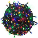 diwalilights 225 LEDs 45.09 m Transparent, Red, Purple, Green, Black, Blue Color Changing String Rice Lights