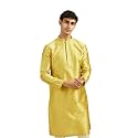 DIWAS BY MANYAVAR Men39s Art Silk Self