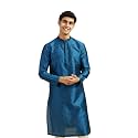 DIWAS BY MANYAVAR Men39s Art Silk Self