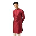 DIWAS BY MANYAVAR Men39s Art Silk Self