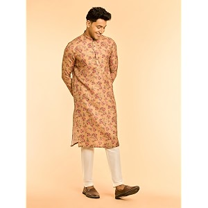 DIWAS BY MANYAVAR Mens Cotton Blend Floral