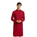 DIWAS BY MANYAVAR Men39s Viscose EmbroideredSequined Kurta