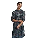 DIWAS by MANYAVAR Men39s Viscose Blend Aztec