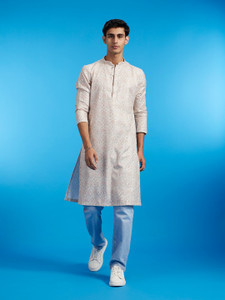 DIWAS by Manyavar Men Paisley Embroidered Embellished