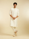 DIWAS by Manyavar Men Self Design Straight