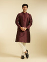 DIWAS by Manyavar Self Design Art Silk