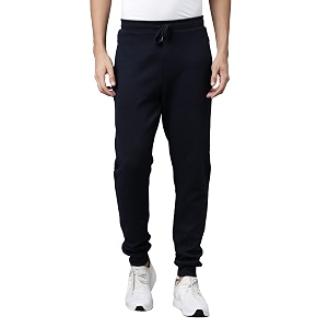 dixcy scott maximus solid regular fit ankle length with side zipper pocket jogger pack of 1
