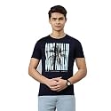 Dixcy Scott Mens Typography Print Regular Fit