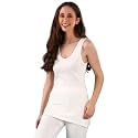 Dixcy Scott Slimz Women’s Thermal Camisole Top| Body Warmer Heat Trap Technology|Enhanced Flexibility|Layering Compatibility| Sweat Absorption |Deep Neck Ideal for Layering
