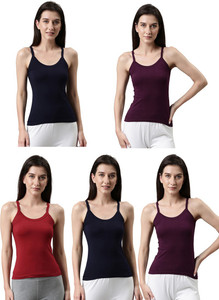 Dixcy Slimz Women Multicolor Camisole Pack of