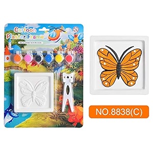 diy art plaster painting kit for kids diy activity kit  art kit butterfly