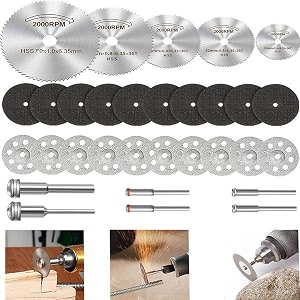 diy craft cutting wheel set for dremel rotary tool hss circular saw blades resin 545 diamond cutting wheel discs with 1834 shank for wood glass plastic stone metal kits 1