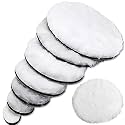 DIY Crafts 1 Pc, 6" inch Wool Felt Pad Only, Wool Felt Pad Only For Polishing Pad Kit Thread Back Pad &amp; Adapter Sponge Wool For Polishing Wa (1 Pc, 6" inch Wool Felt Pad Only)
