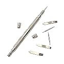 DIY Crafts 7 Pcs Set, Steel Silver Color, Watch Spring Bar Tool Metal Watch Spring Linking Pin Removal Repair Tool Bar for Adjust Remove Replace(Pack Of 7 Pcs Set, Steel Silver Color)