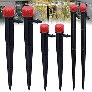 diy crafts 16x red stake only red cap 534inch stake sprinkler for misting cooling system mist nozzle quick garden outdoor patio umbrellapergolavestibulegardengreenhose 16x red stake
