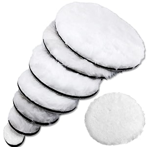 diy crafts 2 pcs 334 inch wool felt pad only wool felt pad only for polishing pad kit thread back pad amp adapter sponge wool for polishing w 2 pcs 334 inch wool felt pad only