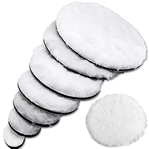 diy crafts 2 pcs 634 inch wool felt pad only wool felt pad only for polishing pad kit thread back pad amp adapter sponge wool for polishing w2 pcs 634 inch wool felt pad only