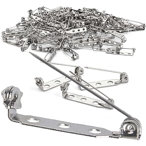 diy crafts 200x mix sizes mix random sizes silver stainless steel safety brooch pin clasp note mix sizes mixed lot fo200x mix sizes mix random sizes