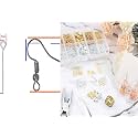 DIY Crafts 225 Gram, Dull Grey Black, Earring Hooks for Jewelry Making – Earring Making Kit – Earring Hook Earring Kit for Making Earrings M(225 Gram, Dull Grey Black)