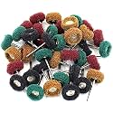 DIY Crafts Pack Of 40 Pcs, Shade No # 9, 25Mm Abrasive Wheel Buffing Polishing DI (Pack Of 40 Pcs, Shade No # 9)