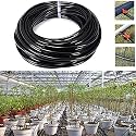 DIY Crafts 30 Meter Roll, Black, Watering Tubing Hose 8/11 inch Garden Drip Pipe PVC Hose Irrigation System Watering Systems for Greenhouses Agriculture,Lawn, Plan(30 Meter Roll, Black)